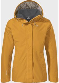 Schöffel SCHÖFFEL Damen Doppeljacke "Hiking 3in1 Jacket Style Okere WMS", gelb, sportlich, Gr. 34, Aussenjacke Oberstoff : 100% Polyester (Membran: