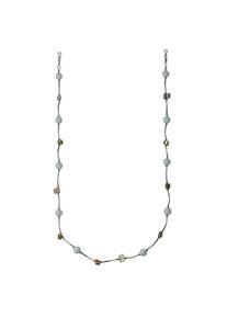 Steuer Damen Collierkettchen "Brillenkette", 82cm, Metall, L: 82cm B: 2.0mm, silber, Metall, B:2.0mm, Halsketten