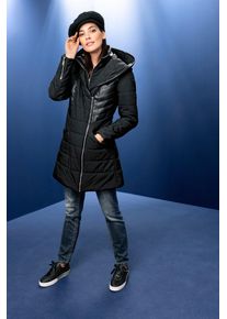 Heine Damen Steppjacke, schwarz, Gr. 34, unifarben, 100% Polyester, Besatz:100% Polyurethan, Wattierung:100% Polyester, Jacken