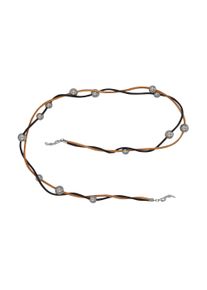 Steuer Damen Collierkettchen "Brillenkette", 86cm, Metall, L: 86cm, bunt, Metall, Halsketten