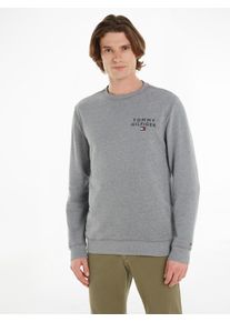 Herren Sweatshirt "TRACK TOP HWK", Tommy Hilfiger Underwear, Gr. XL, grau, Sweatware, Obermaterial: 50% Baumwolle, 50% Polyester, meliert, casual,