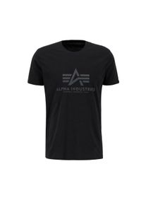 Herren T-Shirt "Alpha Industries Men - T-Shirts Basic T Rainbow Reflective", schwarz, Gr. XXL, Alpha Industries, Obermaterial: 100% Baumwolle, Shirts