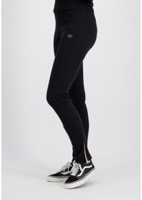 Damen Cargohose "Alpha Industries Women - Pants X-Fit Rib Pant Women", schwarz, Gr. S, Alpha Industries, Obermaterial: 50% Baumwolle, 50% Polyester,