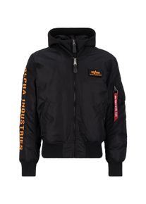 Herren Bomberjacke "Alpha Industries Men - Bomber Jackets", schwarz, Gr. M, Alpha Industries, Obermaterial: 100% Nylon, Futter: 100% Nylon, Kapuze: