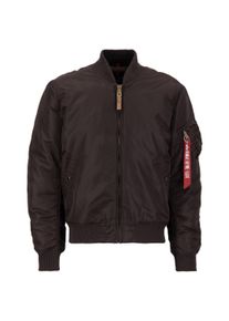 Herren Bomberjacke "Alpha Industries Men - Bomber Jackets MA-1 VF Vintage Fit 59", braun, Gr. M, Alpha Industries, Obermaterial: 100% Nylon, Futter: