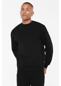 Harlem Soul Herren Sweater, schwarz, casual, Gr. XXL, unifarben, Material: 65% Baumwolle, 35% Polyester, Sweatshirts, mit weicher Innenseite