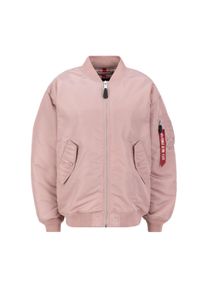 Damen Bomberjacke "Alpha Industries Women - Bomber Jackets MA-1 Core Women", rosa, Gr. XS, Alpha Industries, Obermaterial: 100% Nylon, Futter: 100%