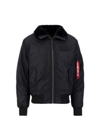 Herren Bomberjacke "Alpha Industries Men - Bomber Jackets B-15 III TT Two Tone", schwarz, Gr. L, Alpha Industries, Obermaterial: 100% Nylon, Futter: