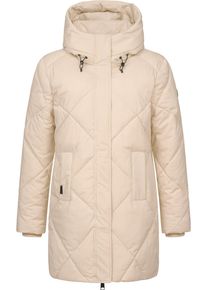 Ragwear Damen Steppmantel "Diamanta", beige, Basic, Gr. XS, Obermaterial: 100% Polyester, Innenfutter: 100% Polyester, Wattierung: 100% Polyester,