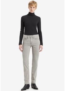 Levi's LEVI'S Damen Gerade Jeans "314 Shaping Straight", grau, casual, Gr. 29, Denim/Jeans, Obermaterial: 70% Baumwolle, 20% Polyester, 8% Viskose, 2%