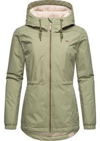 Ragwear Damen Winterjacke "Dankka Warm", grün, Basic, Gr. 5XL, Obermaterial: 100% Polyester, Innenfutter: 100% Polyester, Wattierung: 100% Polyester,