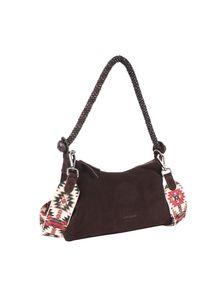 Harbour 2nd Damen Hobo "Corey", braun, Rindsleder, Taschen, Henkeltasche Umhängetasche Schultertasche Tasche Damen