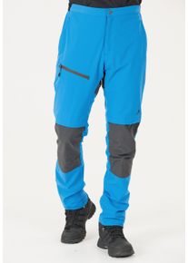 WHISTLER Herren Outdoorhose "Salton", blau, sportlich, Gr. L, mehrfarbig, 92% Polyamid, 8% Elasthan, Hosen, mit Zip-Off-Funktion