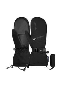 Reusch Damen Fäustlinge "Demi R-TEX XT Mitten", schwarz, feminin, Gr. 6, mehrfarbig, 94% Polyester, 6% Polyurethan, Handschuhe, mit praktischer