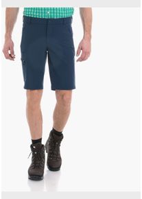 Schöffel SCHÖFFEL Herren Shorts "Shorts Folkstone", blau, sportlich, Gr. 46, Oberstoff: 89% Nylon 11% Elasthan, Hosen