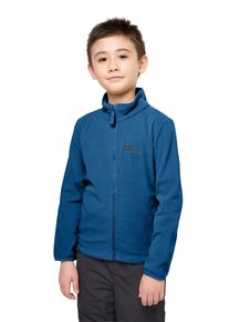 Jack Wolfskin Kinder Fleecejacke "TAUNUS JACKET K", blau, sportlich, Gr. 92, Fleece, Obermaterial: 100% Polyester, Jacken, einfach zu tragen und