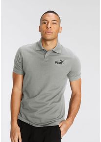 Puma Herren Poloshirt "ESS PIQUE POLO", grau, sportlich, Gr. S, unifarben, Piquu00e9, Obermaterial: 96% Baumwolle, 4% Elasthan, Shirts
