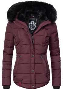 Marikoo Damen Steppjacke "Lotusblüte", rot, modisch, Gr. XS, Oberstoff: 100% Polyester, Futter: 100% Polyester, Wattierung: 100% Polyester,