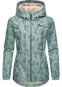 Ragwear Damen Outdoorjacke "Dankka Spring", blau, feminin, Gr. 6XL, Außenmaterial: 100% Polyester, Innenfutter: 100% Polyester, Jacken, Wasserdichte