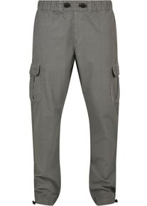 Urban Classics Herren Cargohose "Urban Classics Herren Ripstop Cargo Pants", grau, Gr. M, unifarben, 100% Baumwolle, Hosen