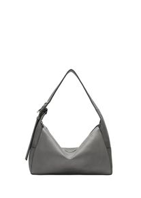 Damen Hobo "Hobo M LOU 2 3D LEATHER", Liebeskind Berlin, grau, Leder, Taschen