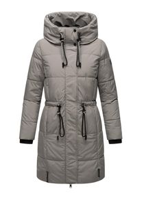 Navahoo Damen Steppmantel "Zuckertatze XIV", grau, modisch, Gr. S, Oberstoff: 100% Polyester, Futter: 100% Polyester, Wattierung: 100% Polyester,