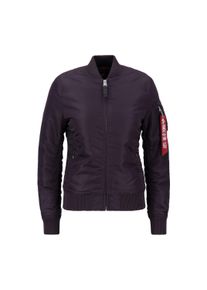 Damen Bomberjacke "Alpha Industries Women - Bomber Jackets", lila, Gr. S, Alpha Industries, Obermaterial: 100% Nylon, Futter: 100% Nylon, Füllung: