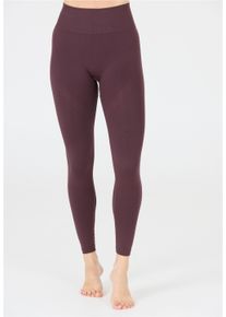ENDURANCE ATHLECIA ATHLECIA Damen Funktionstights "NAGAR", rot, sportlich, Gr. XXS, unifarben, 83% Nylon, 16% Elasthan, 1% Polyester, Hosen, mit angesagtem