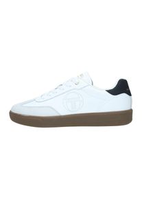 Sergio Tacchini Herren Sneaker "TAORMINA Herren", Gr. 42, weiß, Leder, Veloursleder, Polyurethan, Schuhe, Sneaker Herren, Sneakers, Sportschuhe,