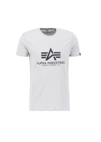 Herren T-Shirt "Alpha Industries Men - T-Shirts Basic T Rainbow Reflective", grau, Gr. M, Alpha Industries, Obermaterial: 100% Baumwolle, Shirts