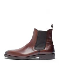 Henry Stevens Herren Chelseaboots "Marshall CB2", Gr. 43,5, braun, Leder, klassisch, Schuhe