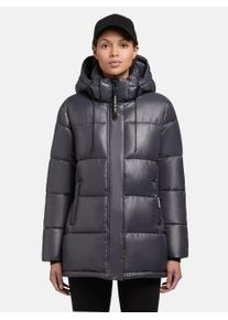 Khujo Damen Steppjacke "Word3 Satin-YM", blau, modisch, Gr. XL, Obermaterial: 100% Nylon, Innenfutter: 100% Nylon, Wattierung: 100% Polyester,