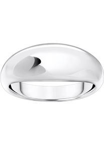 Thomas Sabo Damen Fingerring "mit zeitlos-edlem Design, Bold Elegance", 54, Silber 925 (Sterlingsilber), 7mm, silber, Silber 925 (Sterlingsilber),