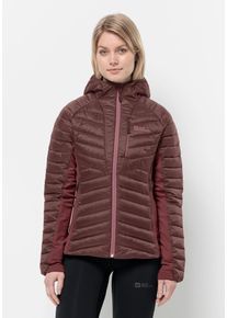 Jack Wolfskin Damen Funktionsjacke "ROUTEBURN PRO INS JKT W", braun, Gr. XS, 1. OBERSTOFF 100% POLYESTER 2. OBERSTOFF 93% POLYESTER, 7% ELASTHAN