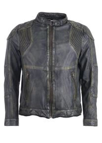 JCC Herren Lederjacke "Marx-B", schwarz, Gr. XL, Obermaterial: 100% Lammleder; Futter: 100% Baumwolle, Jacken