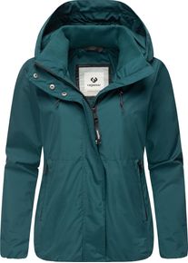 Ragwear Damen Outdoorjacke "Sunniva Light", blau, Basic, Gr. XXL, Obermaterial: 100% Polyester, Innenfutter: 100% Polyester, Jacken, Wasserdichte und