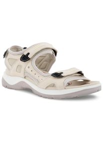 Ecco Damen Trekkingsandale "OFFROAD", Gr. 35, beige, Nubukleder, Textil, sportlich, Schuhe, Outdoorschuh, Sommerschuh, Freizeitsandale, in