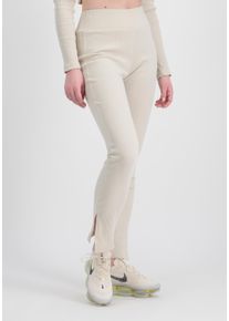 Damen Cargohose "Alpha Industries Women - Pants X-Fit Rib Pant Women", weiß, Gr. S, Alpha Industries, Obermaterial: 50% Baumwolle, 50% Polyester,