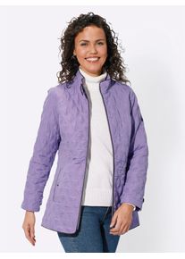 Casual Looks Damen Steppjacke, lila, Gr. 25, unifarben, 100% Polyester, Wattierung:100% Polyester, Jacken