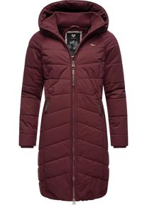 Ragwear Damen Steppmantel "Dizzie Coat", rot, modisch, Gr. S, Außenmaterial: 100% Polyester, Innenfutter: 100% Polyester, Wattierung: 100% Polyester,