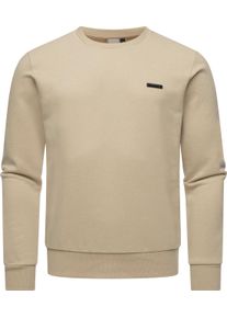Ragwear Herren Sweater "Indie", beige, casual, Gr. XXXL, Sweatware, 70% Baumwolle, 30% Polyester, Sweatshirts, Cooler Basic Herren Pullover