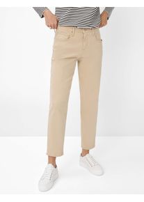 Brax Damen Röhrenjeans "Style MILEY S", beige, Gr. 44, 94% Baumwolle, 4% Polyester, 2% Elasthan, Jeans