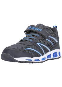 ZIGZAG Kinder Sneaker "Ingosia", Gr. 34, grau, Kunstfaser, Polyurethane, sportlich, Schuhe, mit LED-Beleuchtung in der Sohle