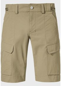 Schöffel SCHÖFFEL Herren Shorts "Shorts Kitzstein M", braun, sportlich, Gr. 56, Oberstoff: 95% Nylon 5% Elasthan, Hosen
