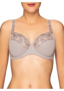 Felina Damen Bügel-BH "Secret Delight", Gr. 90, grau, Spitze, Obermaterial: 60% Polyester, 26% Polyamid, 14% Elasthan, unifarben, feminin, BHs, mit