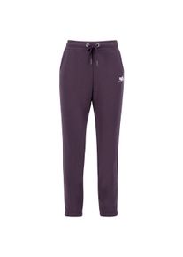 Damen Jogginghose "Alpha Industries Women - Jogger Basic Jogger Small Logo Wmn", lila, Gr. XS, Alpha Industries, Obermaterial: 80% Baumwolle, 20%