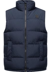 Ragwear Herren Steppweste "Savan", blau, casual, Gr. S, Obermaterial: 100% Polyester, Innenfutter: 100% Polyester, Wattierung: 100% Polyester,