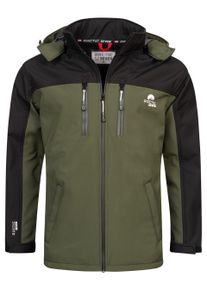 Arctic Seven Herren Softshelljacke "ASSurvivo", grün, Gr. S, Obermaterial: 96% Polyester, 4% Elasthan; Innenmaterial: 100% Polyester, Jacken,