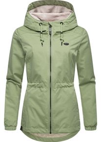Ragwear Damen Outdoorjacke "Dankka Tech", grün, casual, Gr. XL, Obermaterial: 100% Polyester, Innenfutter: 100% Polyester, Jacken, Stylische Damen