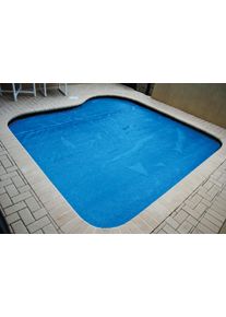 Solarabdeckplane KWAD, B:350cm L:700cm, blau, Polyvinylchlorid (PVC), Planen, "zum Schutz vor Auskühlung des Wassers", in verschiedenen Größen